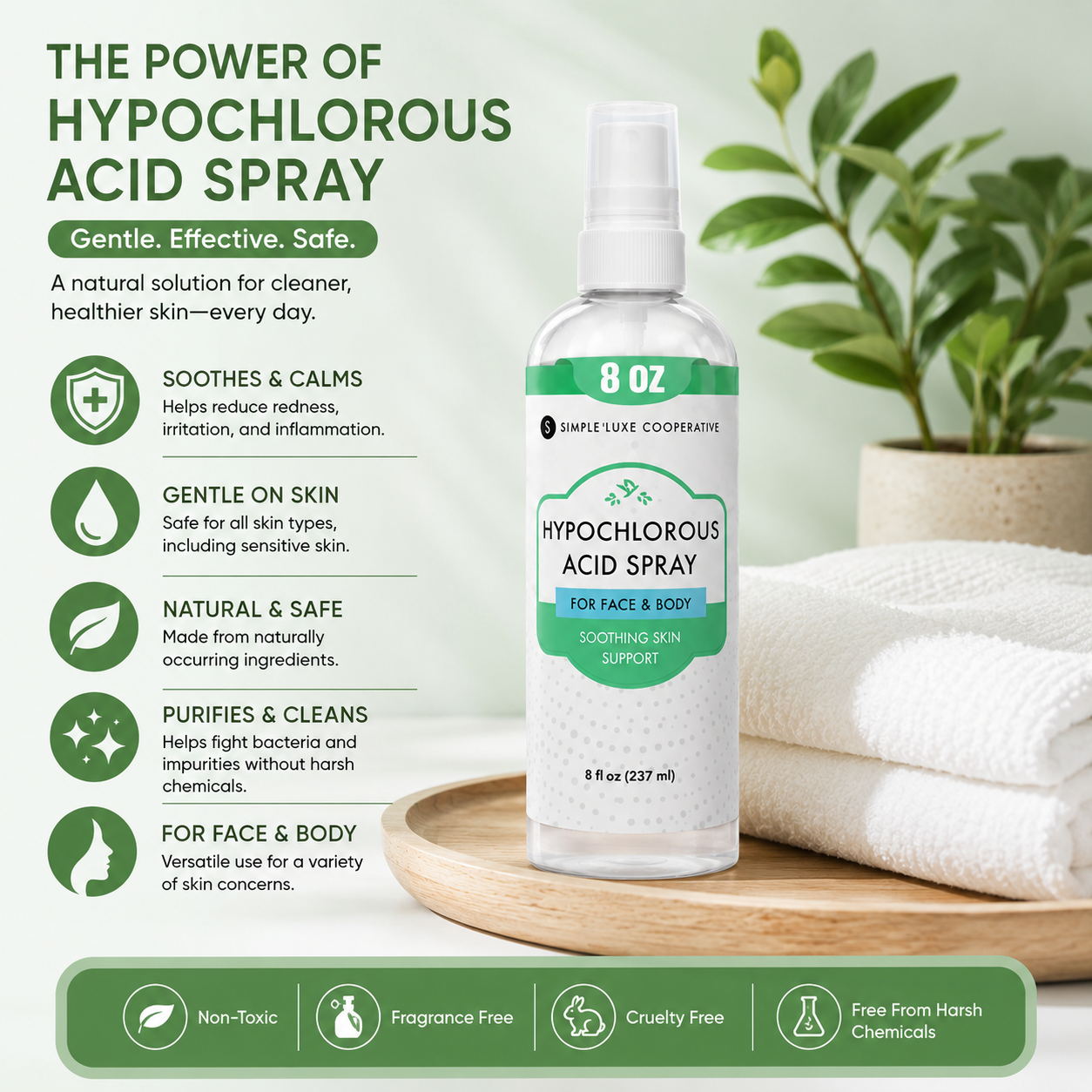 Hypochlorous Acid Spray